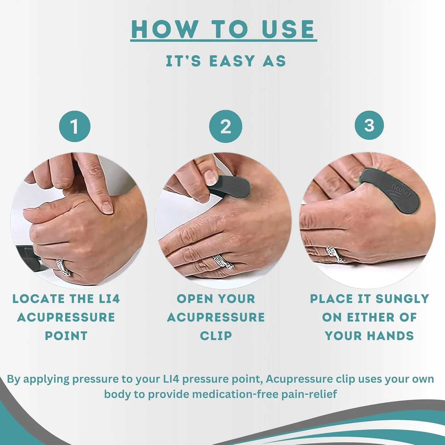 Acupressure Clip For Diabetics/Sugar - Buy 1 Get 3 Free
